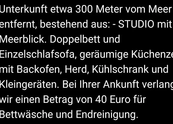 Vista Mare Stella Marina *